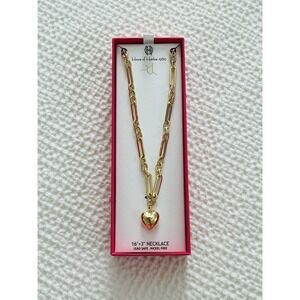 🏷️House Of Harlow 1960 Womens Fine Gold Chain‎ Fashion Heart Pendant Necklace